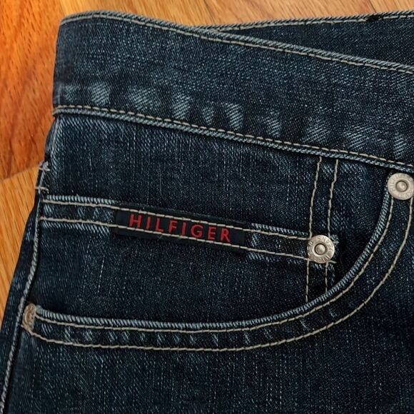 NEW: Rare 🔥 Y2K Tommy Jeans Rancher sz 32 with Patches Vintage year 2000 sample - Picture 10 of 13